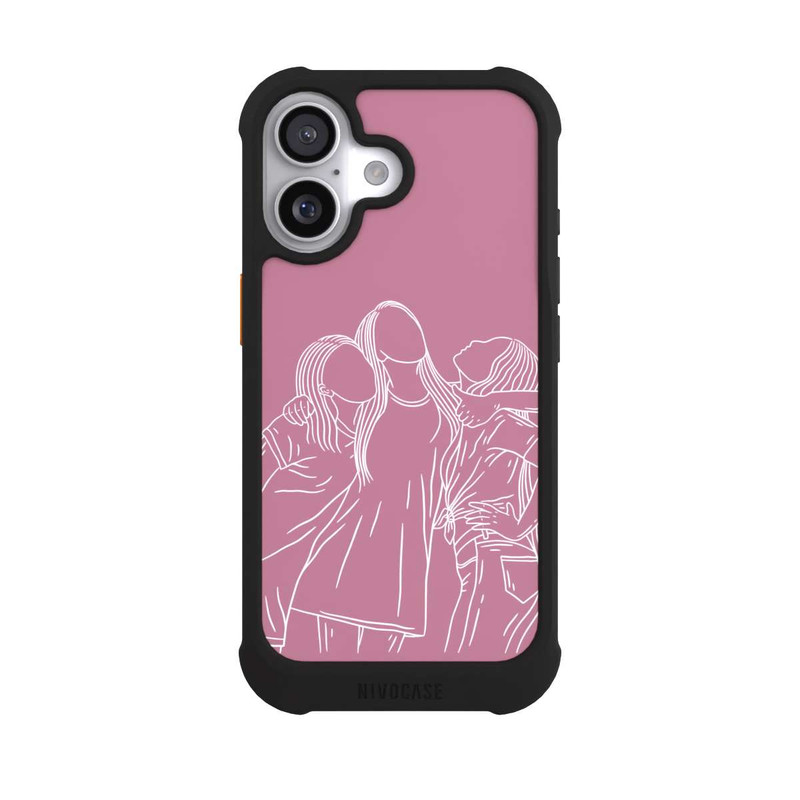 iPhone 17 NIVOmax Freundinnen Line Art