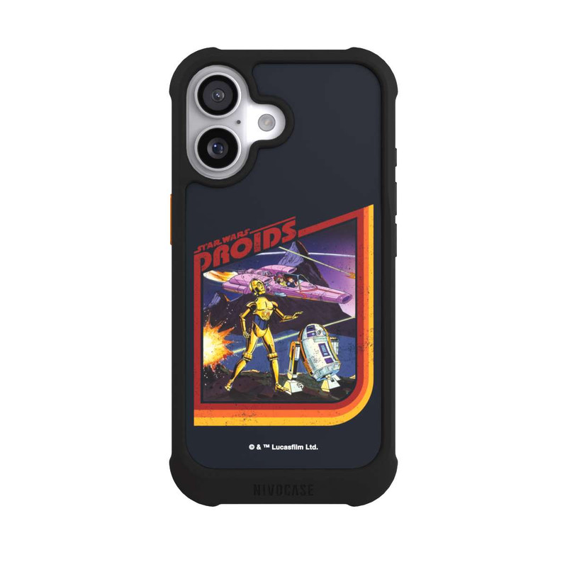 iPhone 17 NIVOmax R2D2 und C3PO Comic