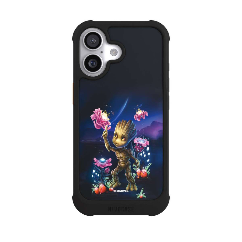 iPhone 17 NIVOmax Baby Groot Fleurs