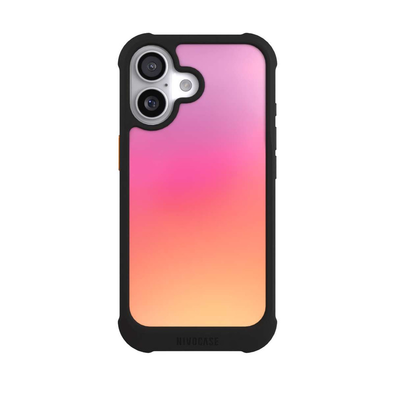 iPhone 17 NIVOmax Pastell Pink Glitch