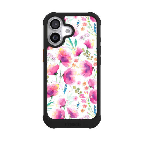 Apple iPhone 17 NIVOmax Watercolor Abstract Poppies