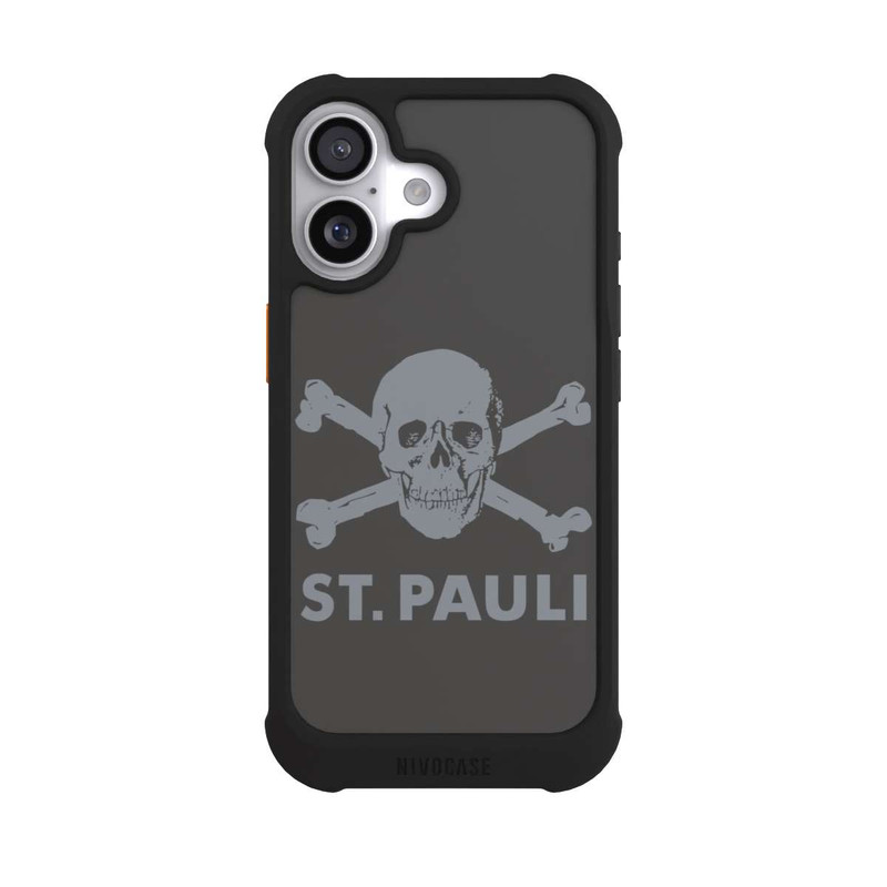 iPhone 17 NIVOmax FC St. Pauli Logo Grau