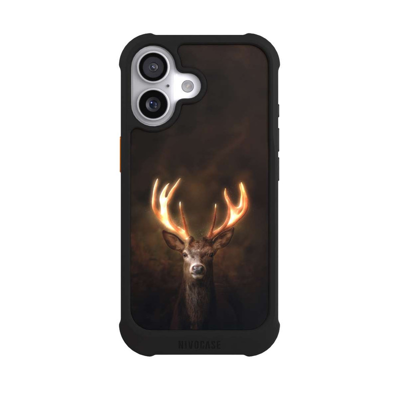 iPhone 17 NIVOmax Hirsch Goldenes Geweih