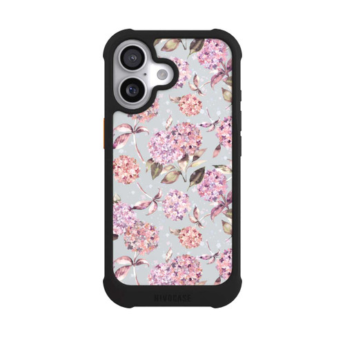 Apple iPhone 17 NIVOmax Pastel Magic Hydrangea Floral Watercolor Pink