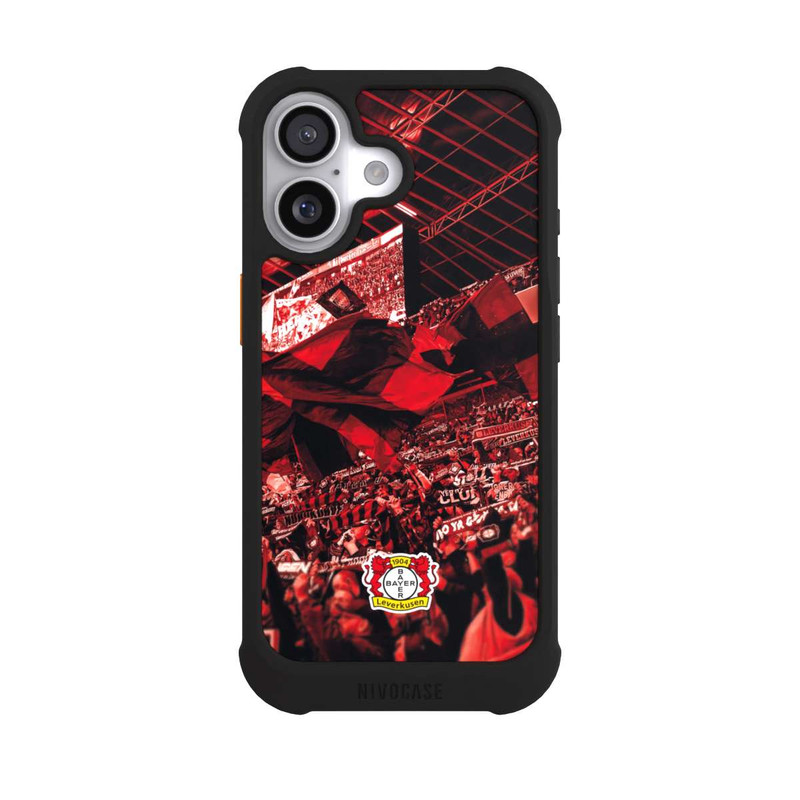 iPhone 17 NIVOmax Bayer 04 Leverkusen Fankurve Rot