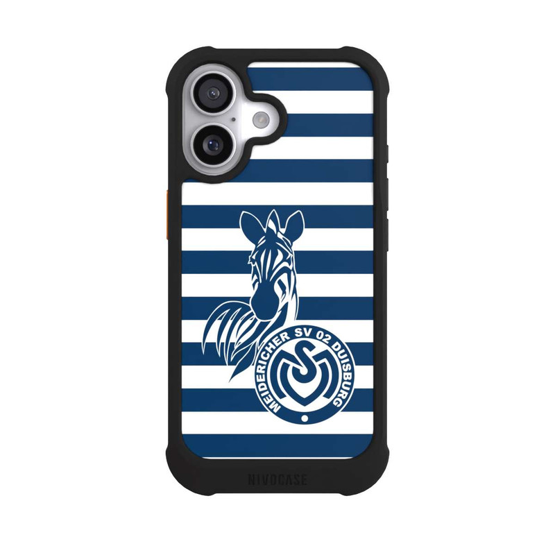 iPhone 17 NIVOmax MSV Duisburg Blau Weiß