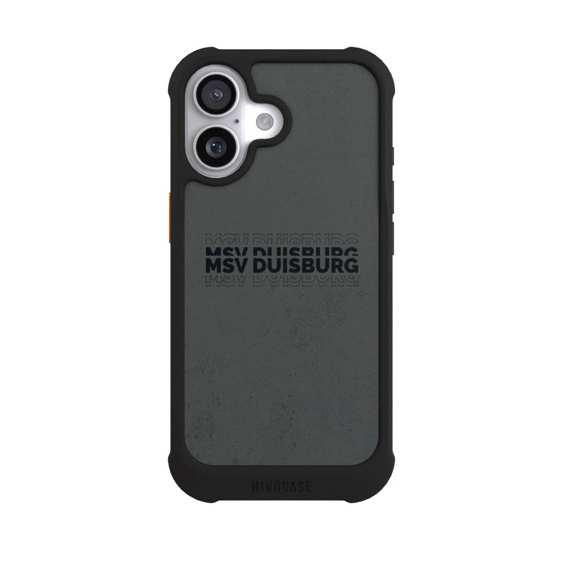 iPhone 17 NIVOmax MSV Duisburg Grau