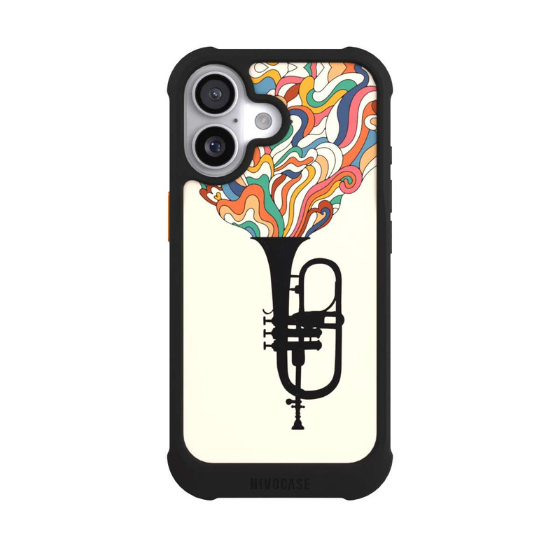 iPhone 17 NIVOmax Flügelhorn Jazz bunt