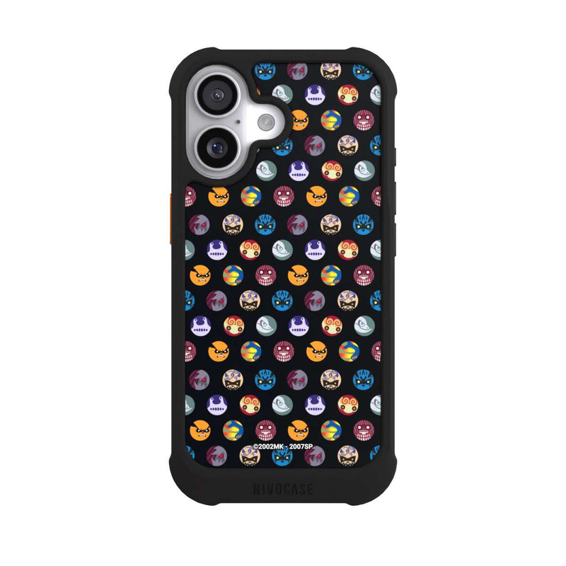 iPhone 17 NIVOmax Bijuu Muster Schwarz