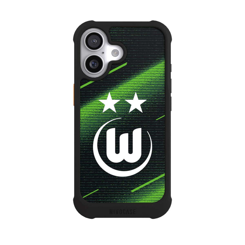 iPhone 17 NIVOmax VfL Wolfsburg Frauen Logo Weiß