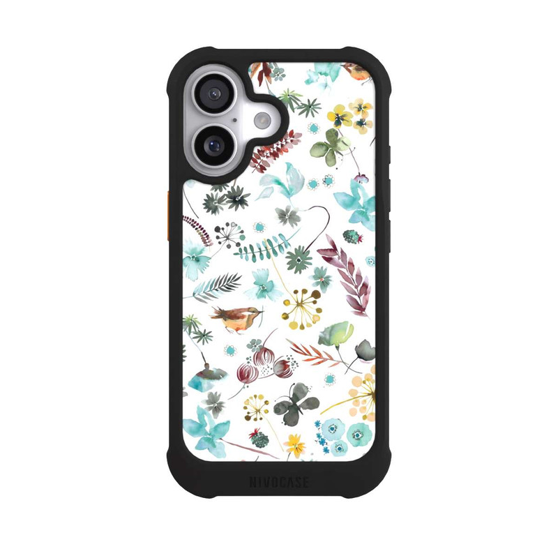 iPhone 17 NIVOmax Botanischer Schmetterling Natur Blau