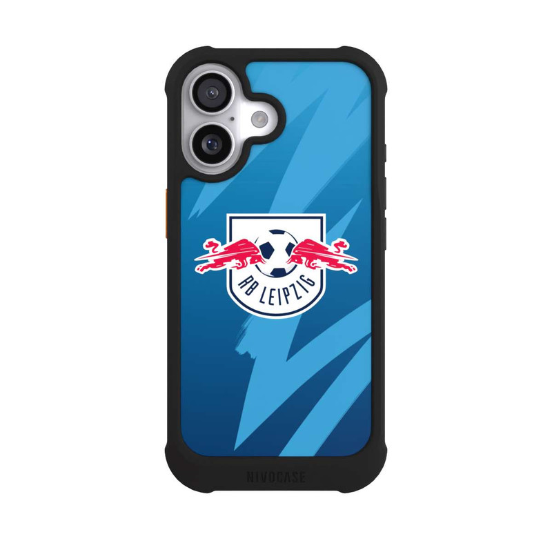 iPhone 17 NIVOmax RB Leipzig Pattern Blau