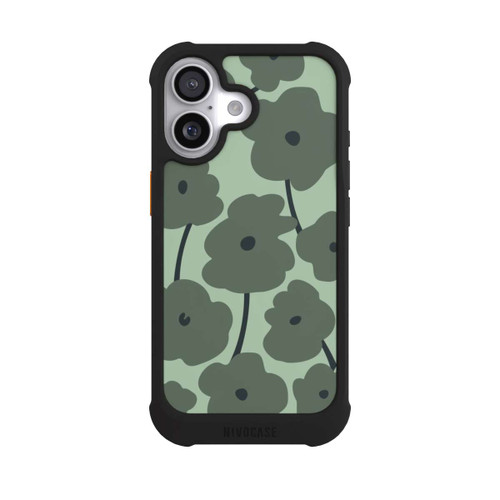 Apple iPhone 17 NIVOmax Fleurs Minimalistes Vertes