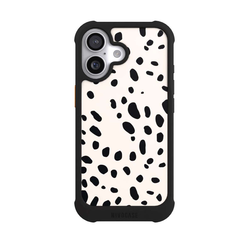 iPhone 17 NIVOmax Motif Animalier Guépard Noir