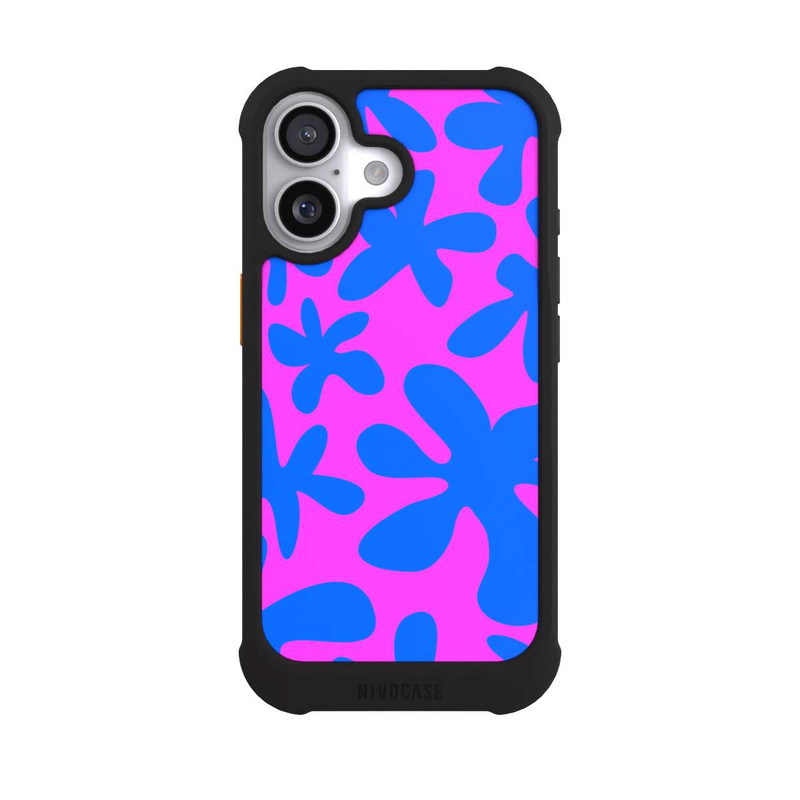 iPhone 17 NIVOmax Dopamin Flowers Blue