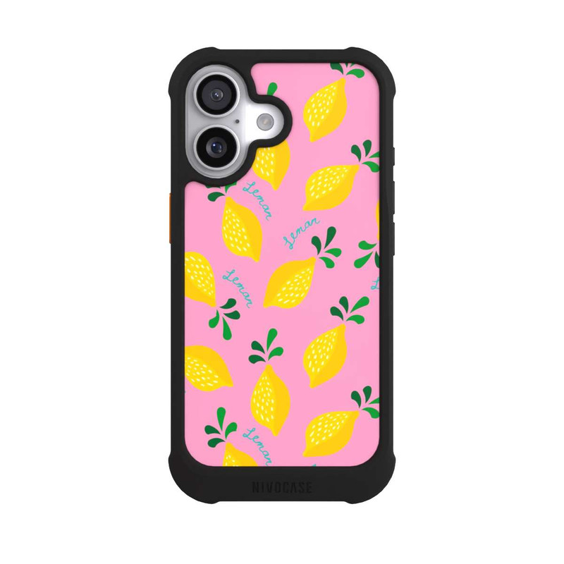 iPhone 17 NIVOmax Dopamin Lemon Pattern
