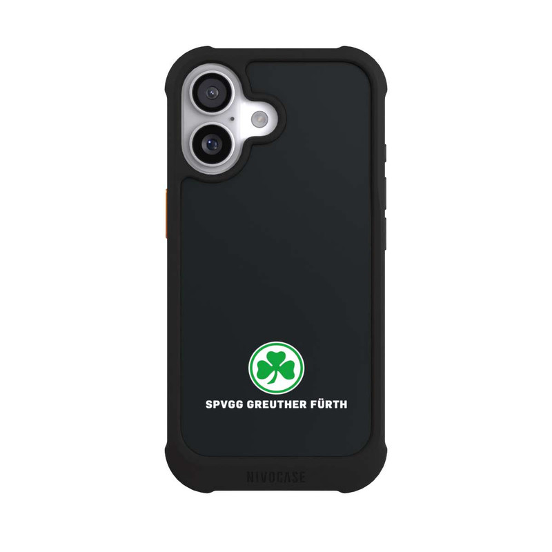 iPhone 17 NIVOmax SPVGG GREUTHER FÜRTH Logo schwarz