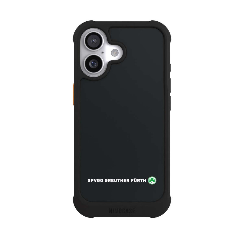 iPhone 17 NIVOmax SPVGG GREUTHER FÜRTH Logo Horizontal schwarz