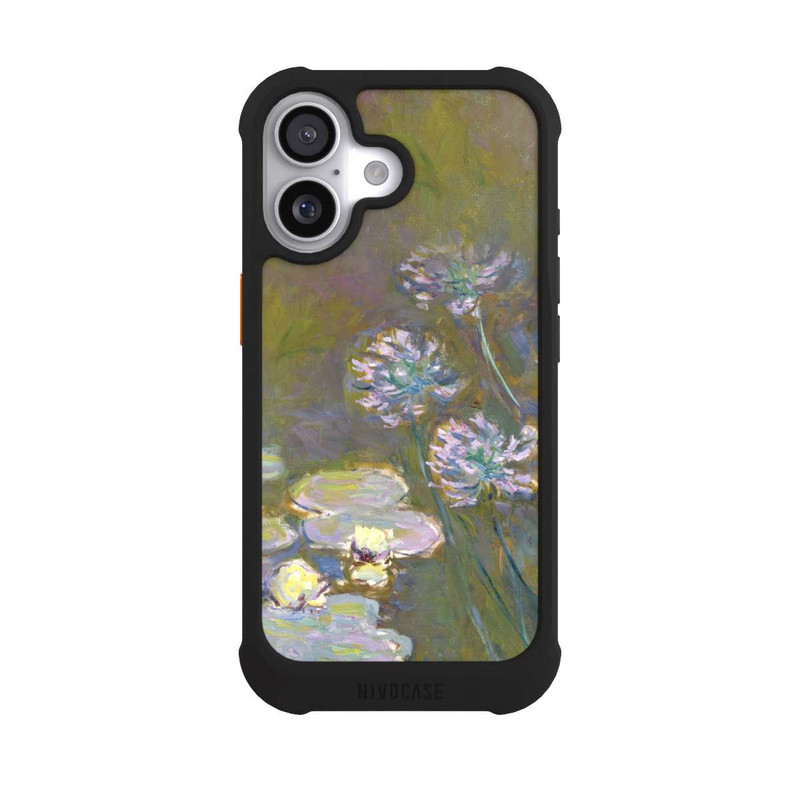 iPhone 17 NIVOmax Waterlilies and Agapanthus