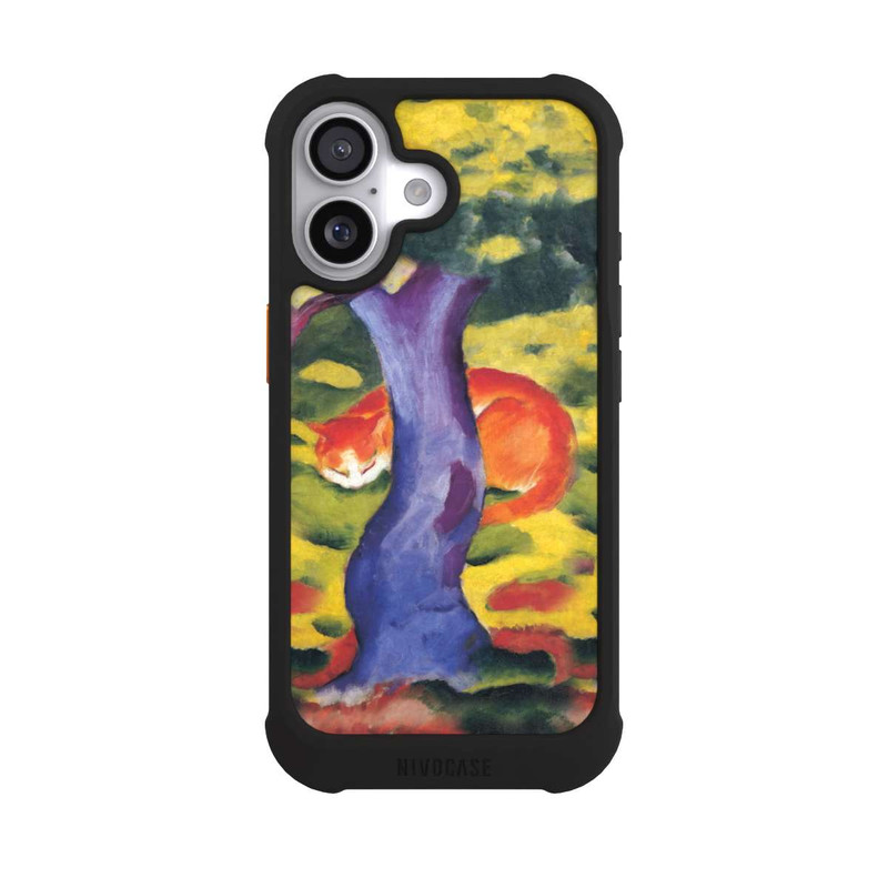 iPhone 17 NIVOmax Katze hinter Einem Baum von Franz Marc