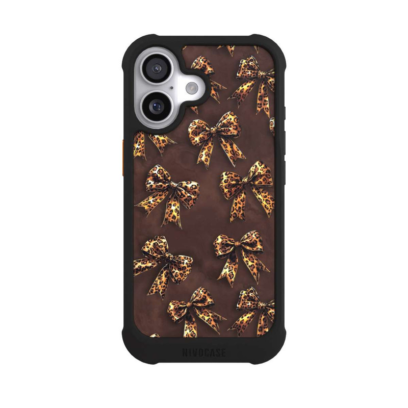 iPhone 17 NIVOmax Bows Wild Cheetah