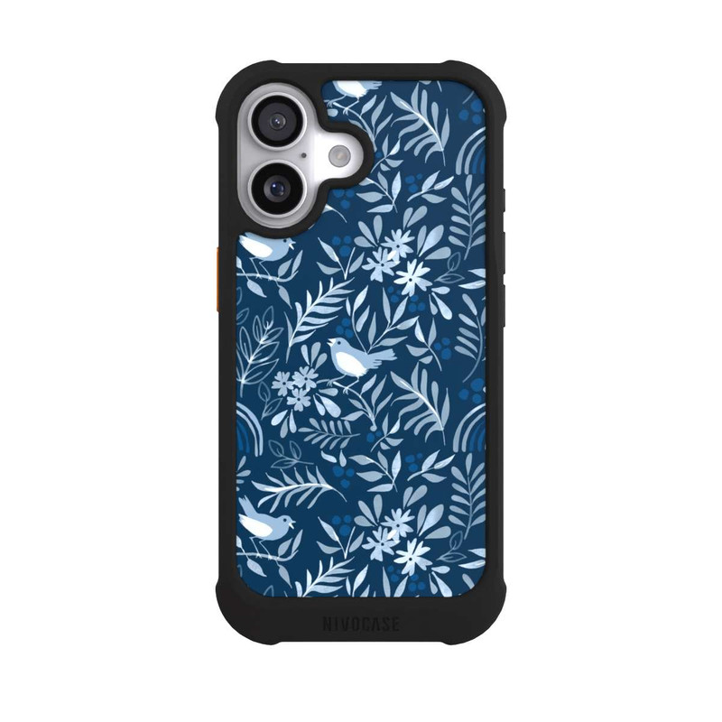 iPhone 17 NIVOmax Classic Blue Pattern