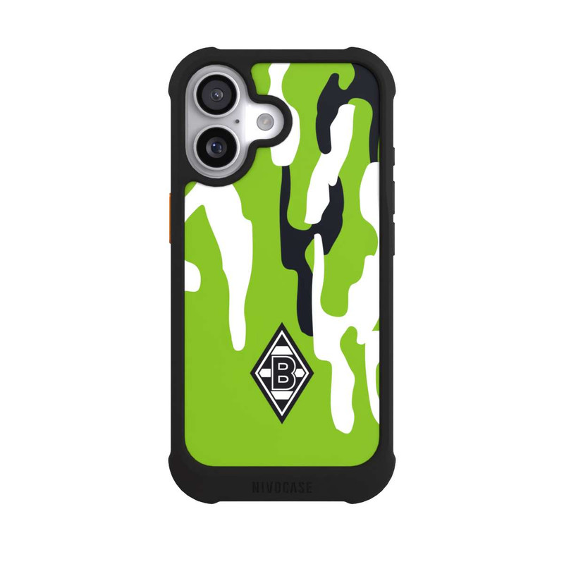 iPhone 17 NIVOmax Borussia Raute Grün Weiß Schwarz