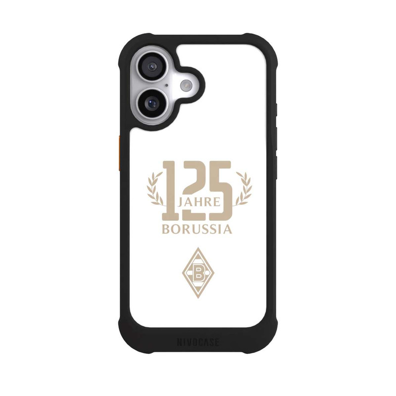 iPhone 17 NIVOmax Borussia 125 Jahre Weiß