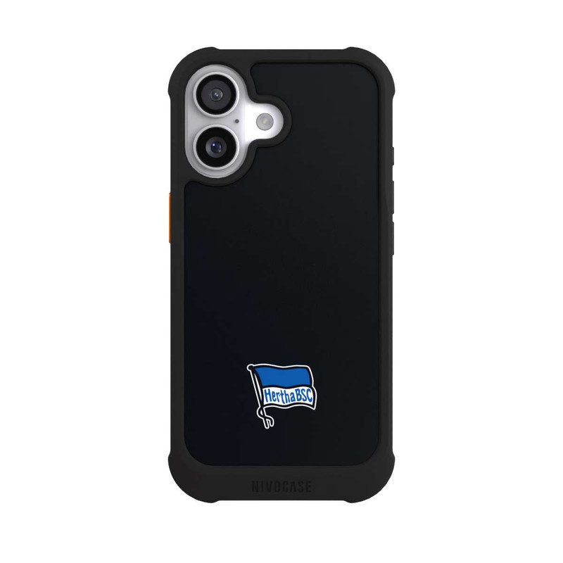iPhone 17 NIVOmax Hertha BSC Logo Schwarz