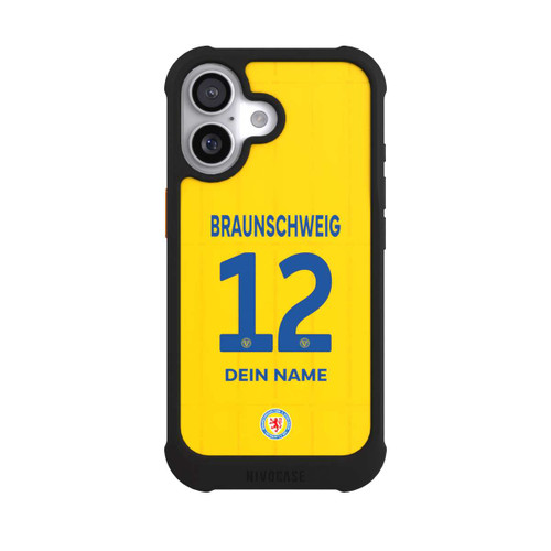  NIVOmax Eintracht Braunschweig Trikot Personalisierbar 25-26