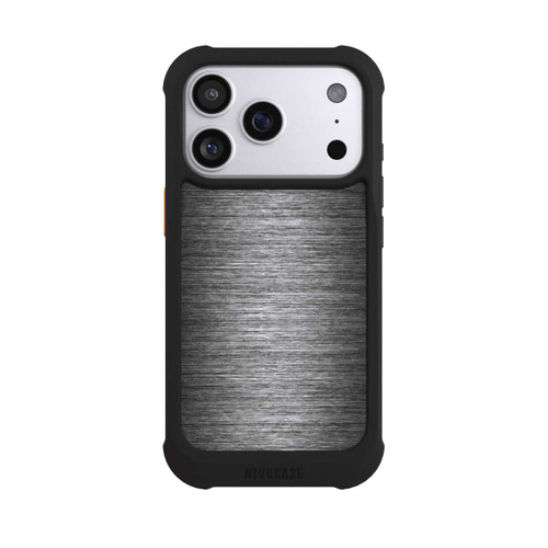 Apple iPhone 17 Pro NIVOmax Metal Look - Anthrazit