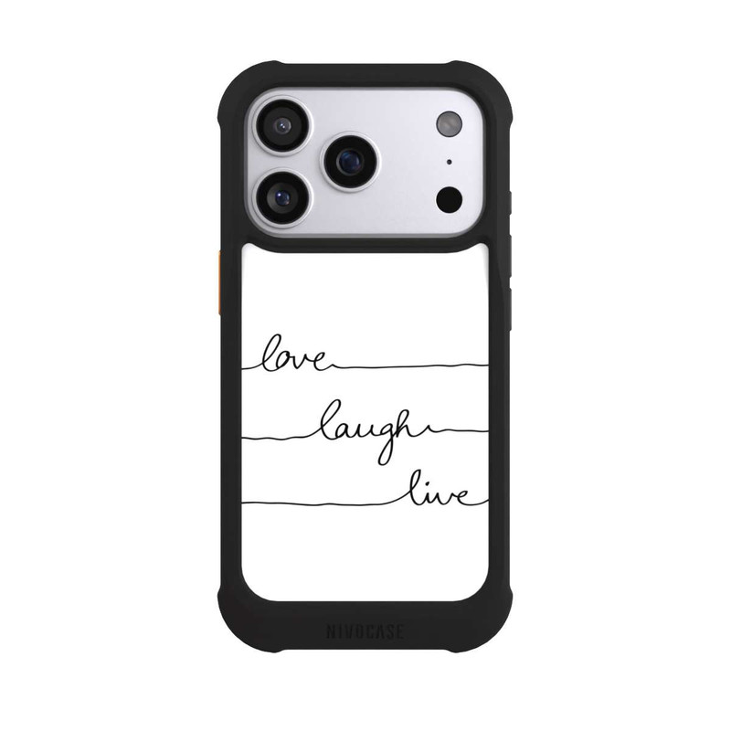 iPhone 17 Pro NIVOmax Love Laugh Live