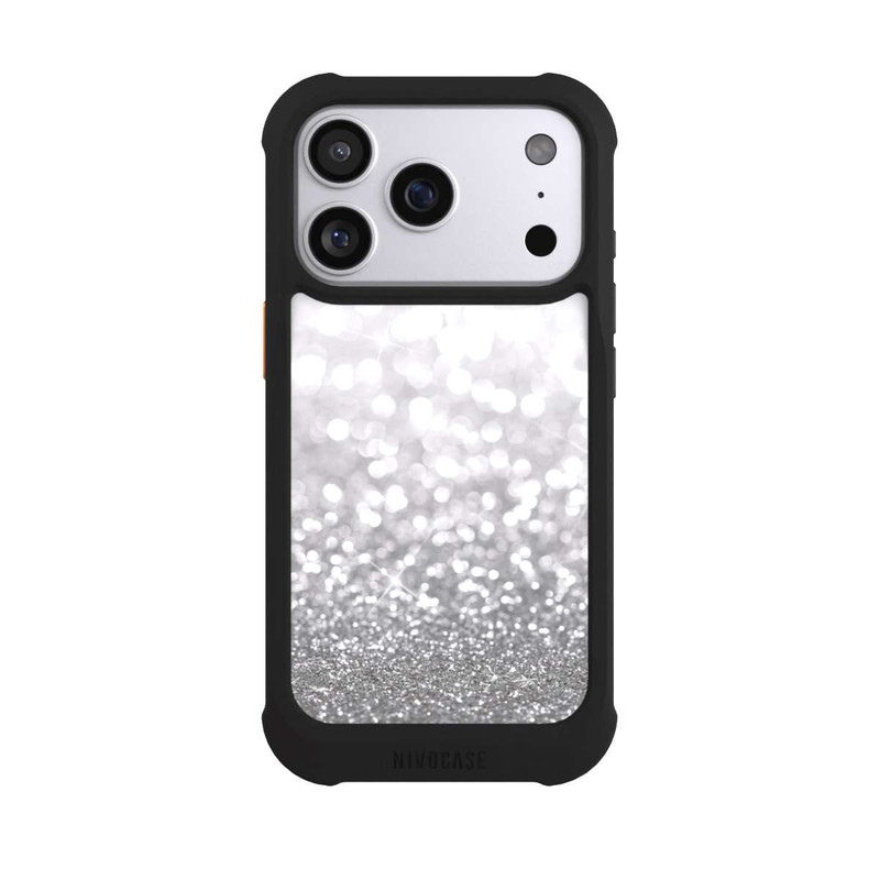 iPhone 17 Pro NIVOmax Silver Rain Look