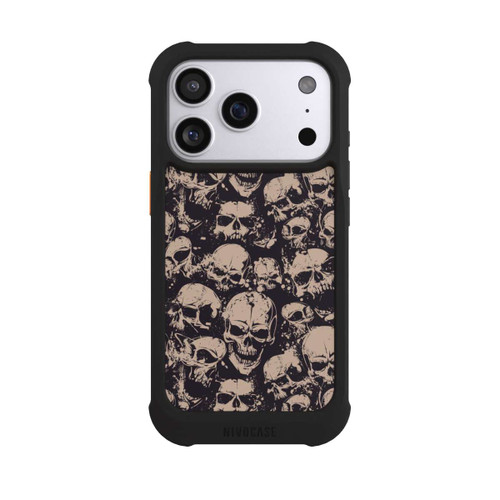 Apple iPhone 17 Pro NIVOmax Crânes d'Halloween