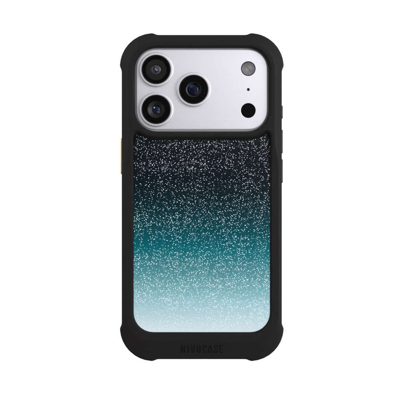 iPhone 17 Pro NIVOmax Glitter Nightfall Look