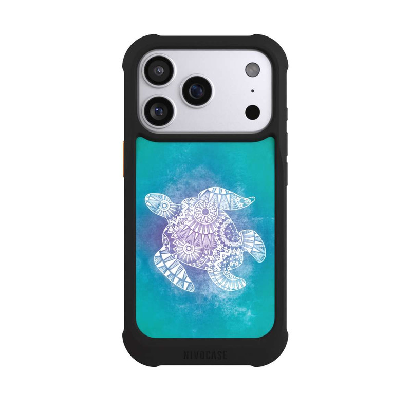 iPhone 17 Pro NIVOmax Mandala Schildkröte
