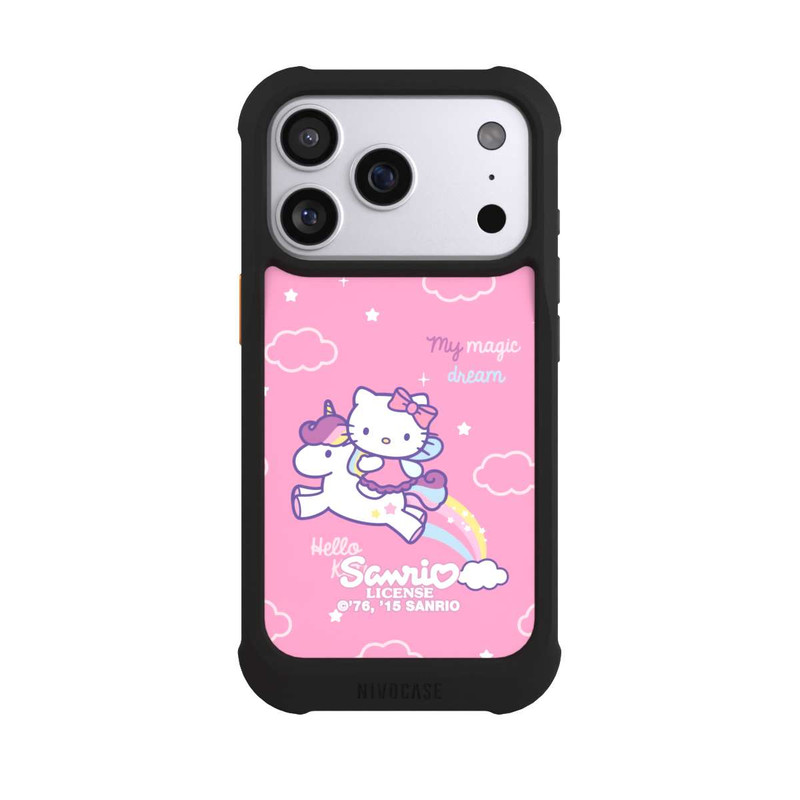 iPhone 17 Pro NIVOmax Hello Kitty - Magisches Einhorn