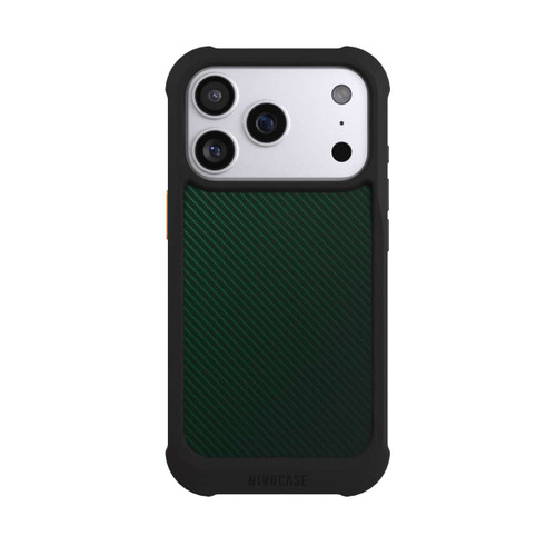 Apple iPhone 17 Pro NIVOmax British Racing Green Carbon