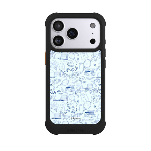 Apple iPhone 17 Pro NIVOmax Beauty and Beast Pattern Blue