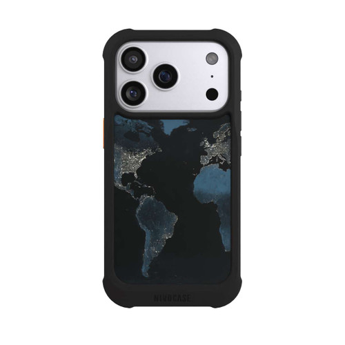 Apple iPhone 17 Pro NIVOmax Nightlight Worldmap