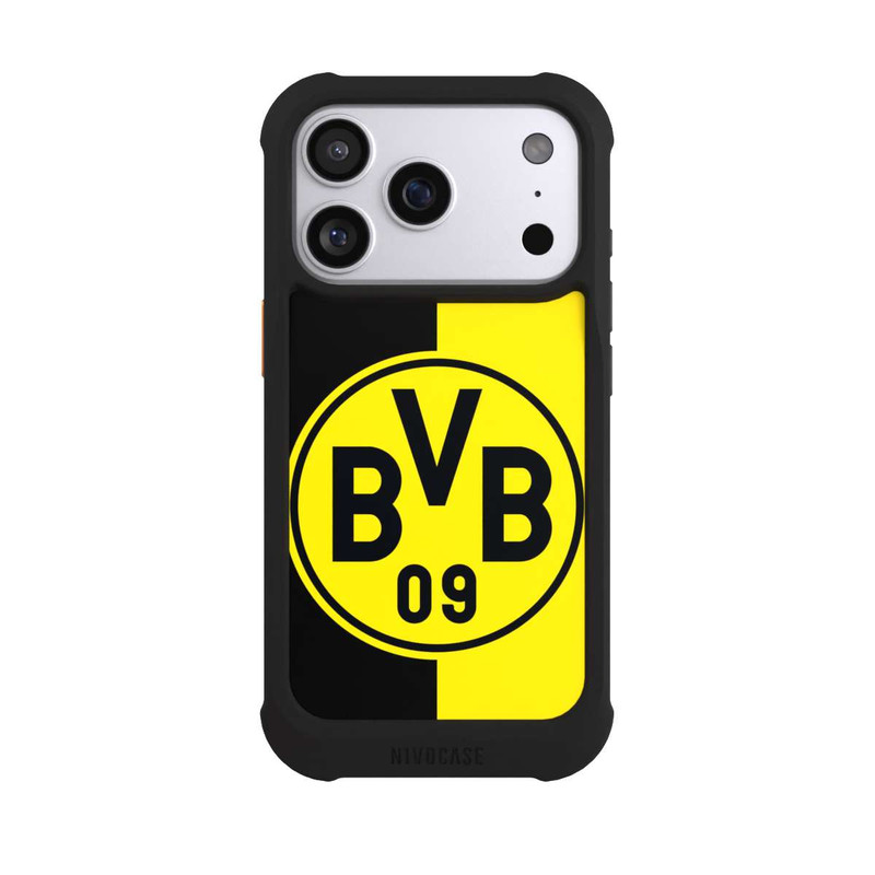 iPhone 17 Pro NIVOmax BVB Schwarz / Gelb