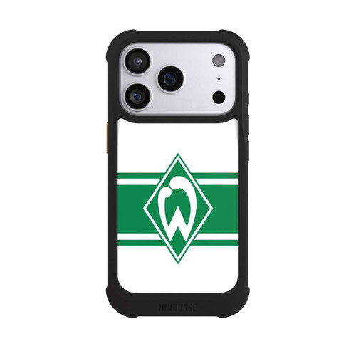 Apple iPhone 17 Pro NIVOmax Werder Stripes White