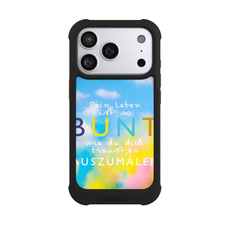 iPhone 17 Pro NIVOmax Das Leben ist Bunt