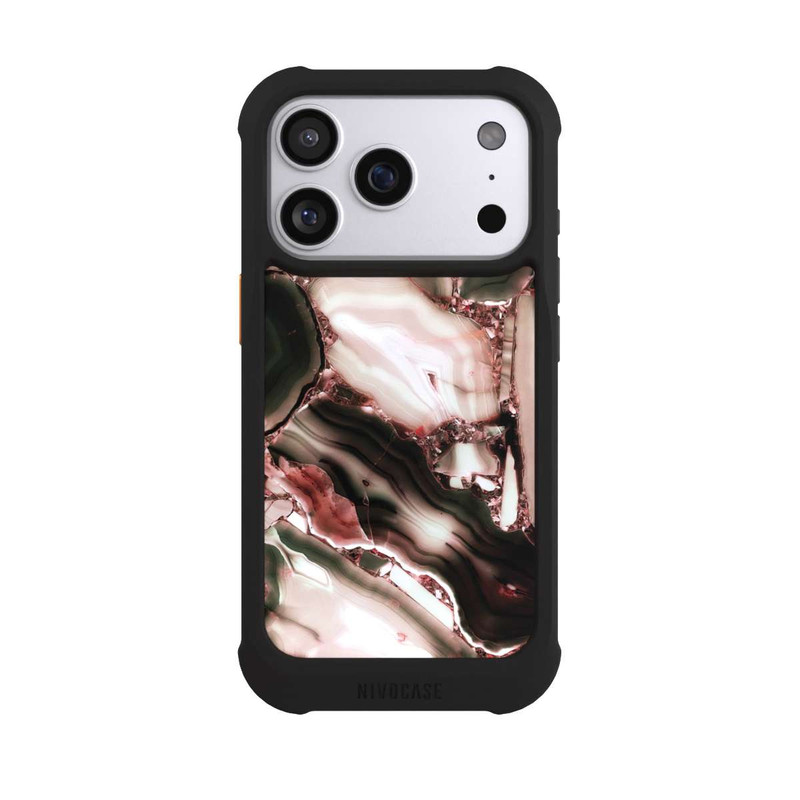 iPhone 17 Pro NIVOmax Look pailleté cristal