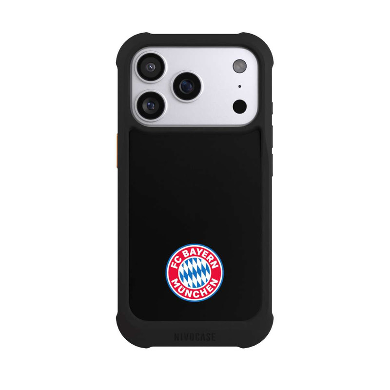 iPhone 17 Pro NIVOmax Klassisches FCB Logo Klein