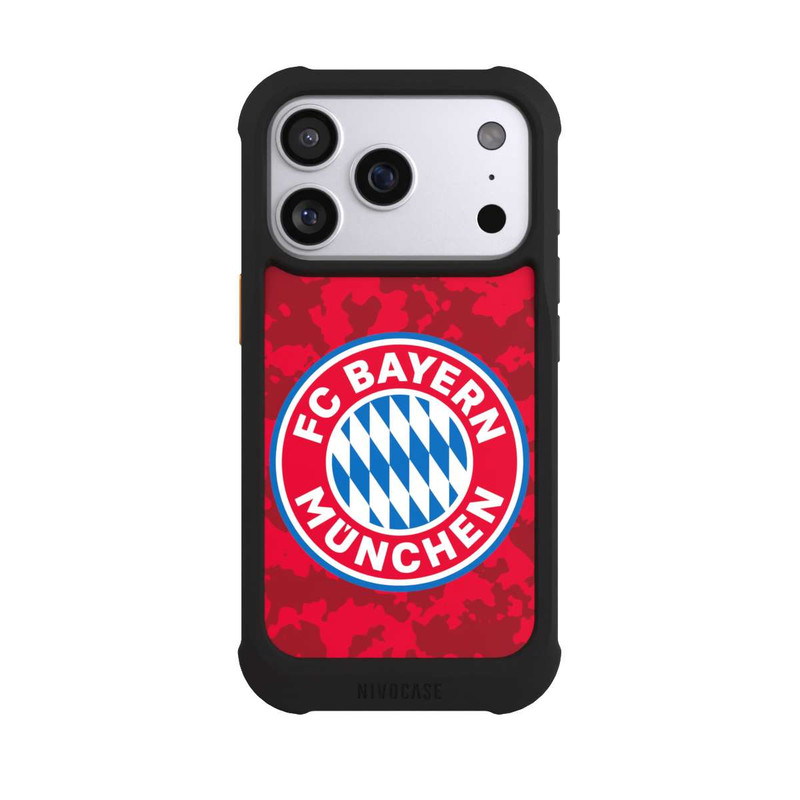 iPhone 17 Pro NIVOmax Camouflage Muster FCB