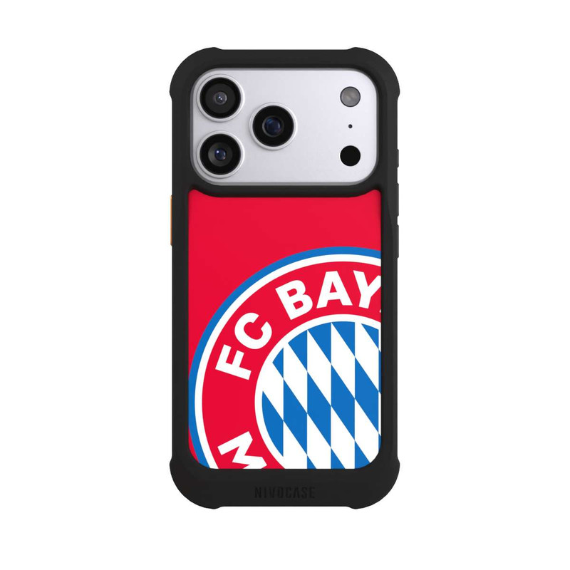 iPhone 17 Pro NIVOmax Großes FCB Logo Rot