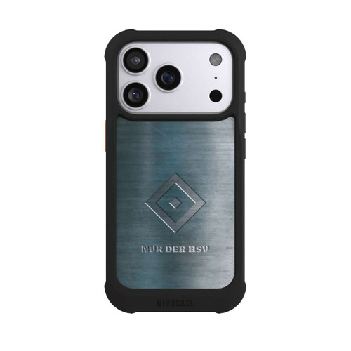 Apple iPhone 17 Pro NIVOmax Nur der HSV Metalllook