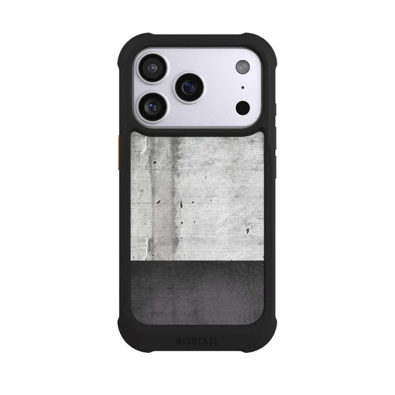 iPhone 17 Pro NIVOmax Cuir et béton