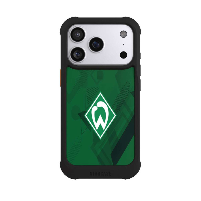 iPhone 17 Pro NIVOmax Grüne Grafikelemente - Werder Bremen